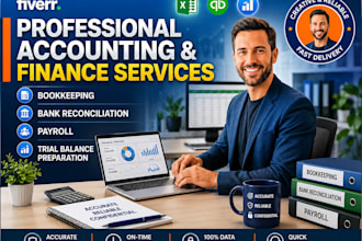 provide professional bookkeeping, reconciliation and payroll
