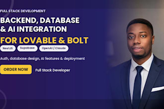 integrate supabase and ai into your lovable or bolt application