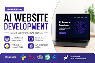 ai training video ai website development website claude ai PHP laravel developer