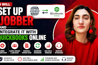 set up jobber and integrate it with quickbooks online