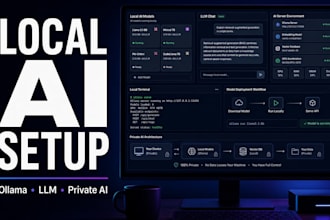 setup ollama local ai models and private ai development environment