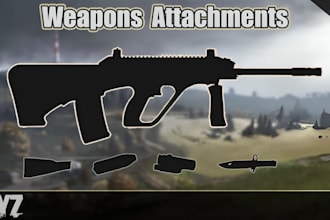 develop custom dayz weapons, attachments, and equipment