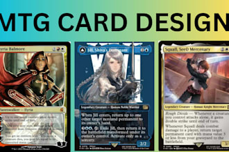 design custom magic the gathering card mtg alter commander card fantasy card