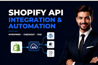 do shopify API integration, wordpress API, checkout extension and shopify pos