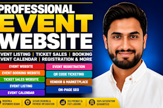 create event ticket website ticket selling website design event ticket listing