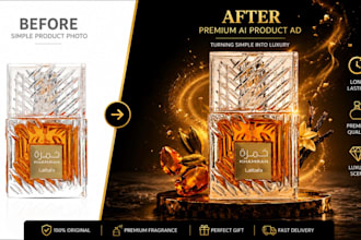 design premium ai product advertisements for your brand