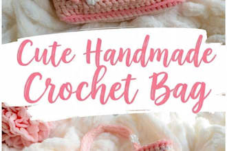 crochet handmade bag custom tote bag unique gift