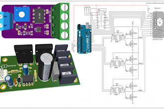 design bldc motor driver power electronics robotics  and automation pcb