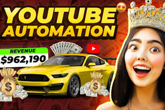 create top 10 faceless cash cow videos and faceless youtube automation channel