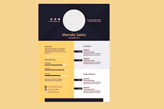 write ats friendly professional CV resume for job success