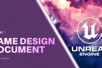 write a clear game design document to plan your game