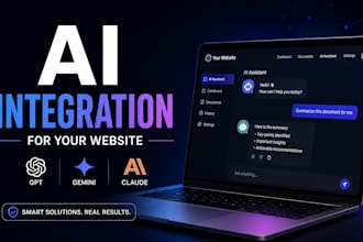integrate openai API and ai features into your website