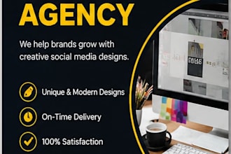 design professional social posts and flyers