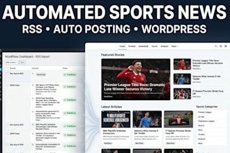 create wordpress autoblog or autopilot automated news website