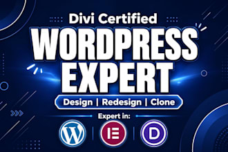 be divi expert for wordpress divi website, divi theme and divi builder