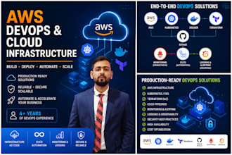 setup and manage cloud infrastructure, docker and kubernetes