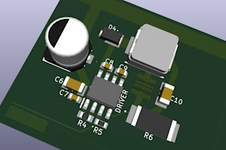 create power electronics pcb, power supply, high current pcb smps and pcb layout