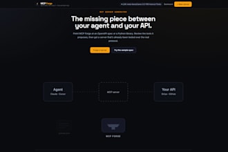 build a custom mcp server for your API
