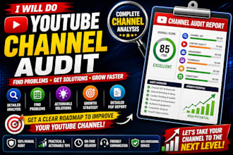 audit your youtube channel SEO