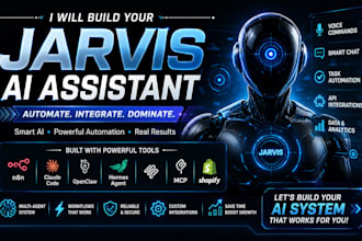 build jarvis ai agent claude mcp jarvis ai assistant n8n automation shopify