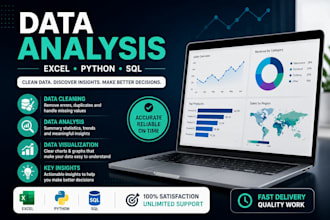 analyze and visualize your data using excel and python