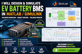 design and simulate ev battery bms in matlab simulink