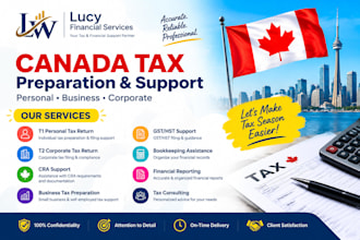 prepare canada tax return t1 t2 corporate tax filing and cra tax support