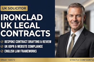 be your sra regulated solicitor for corporate and commercial law