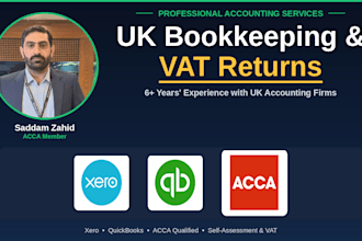 do UK bookkeeping and accounting with xero and quickbooks online