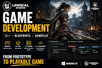 develop your unreal engine game using c plus plus and blueprints