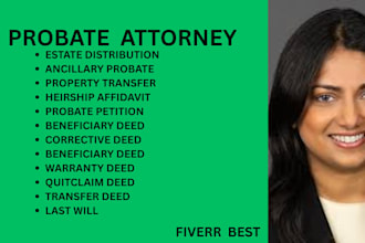 be your ny,ca,florida,texas probate lawyer for wills,quitclaim and transfer deed
