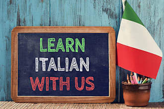 teach you italian lessons straight and easy