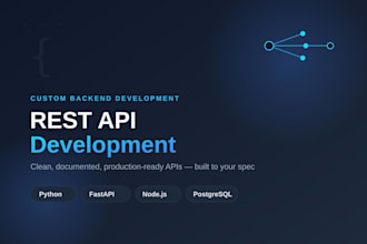 build a custom rest API for your app or website