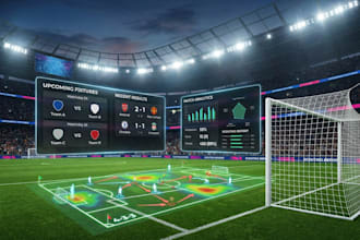 build a football live score website with API integration