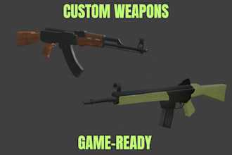 create game ready guns for your roblox game