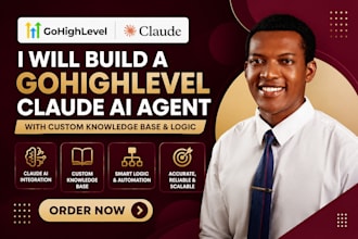 build a gohighlevel claude ai agent with custom knowledge base and logic