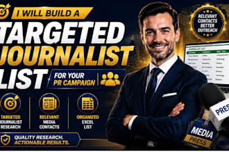 do personalized media outreach to journalists podcasts and radio shows