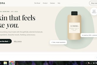 design a modern high converting wordpress landing page