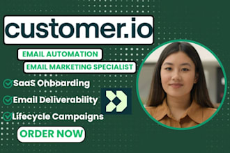 setup customer io saas onboarding customer io lifecycle campaign deliverability