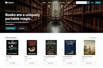create a responsive HTML CSS website