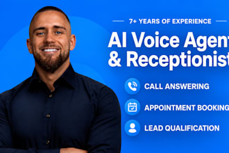 build an ai voice receptionist and appointment booking agent