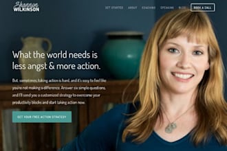 design squarespace coach website consultant coaching business website