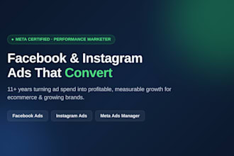 manage your facebook and instagram ads for ecommerce growth