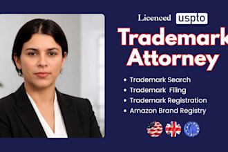 be your trademark attorney for uspto filing and registration