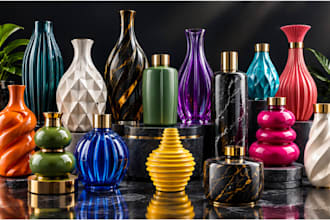 design 3d cosmetic bottle mold jar box design bottle animation mockup supplement