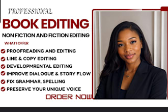 professionally edit romance novel, dialogue edit proofread fiction manuscript