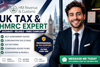 prepare and file your UK self assessment tax return to hmrc