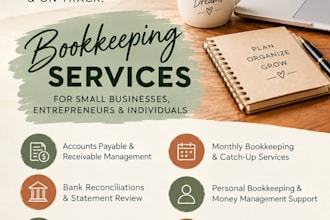 elevate your business with done for you bookkeeping and financial clarity