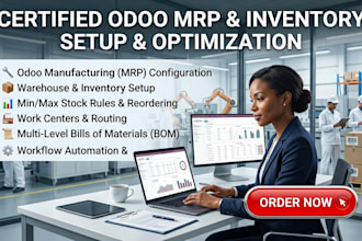 setup and optimize your odoo mrp inventory and manufacturing
