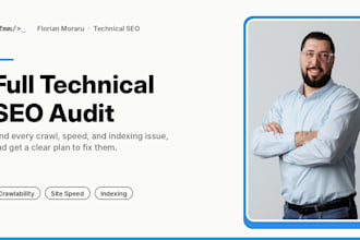 conduct a full technical SEO audit